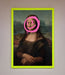 Smiley Mona Lisa Framed Print - Hi Society