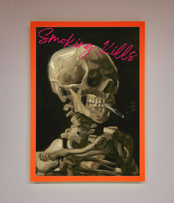 Smoking Kills Framed Wall Art - Hi Society