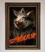 Sophisticated Pig Framed Wall Art - Hi Society