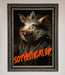 Sophisticated Pig Framed Wall Art - Hi Society