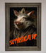 Sophisticated Pig Framed Wall Art - Hi Society