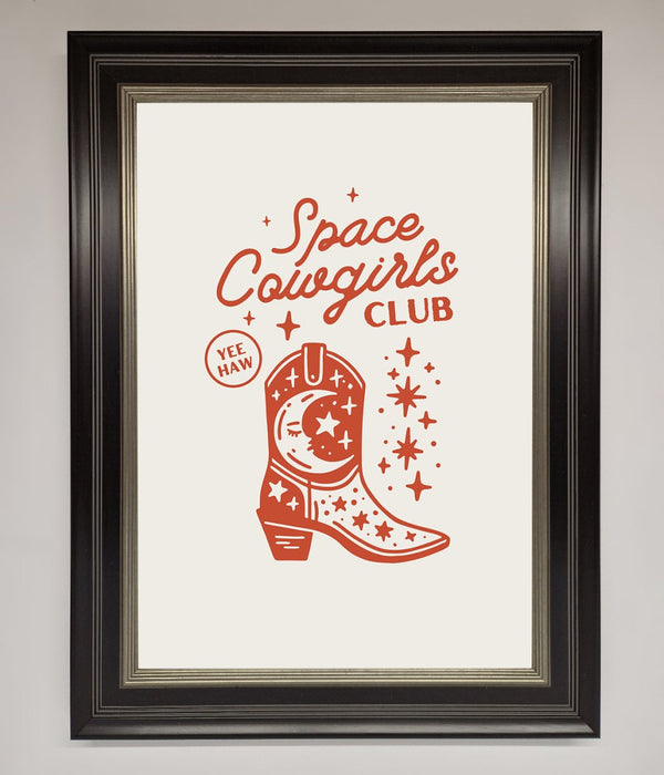 Space Cowgirls Club Framed Wall Art - Hi Society