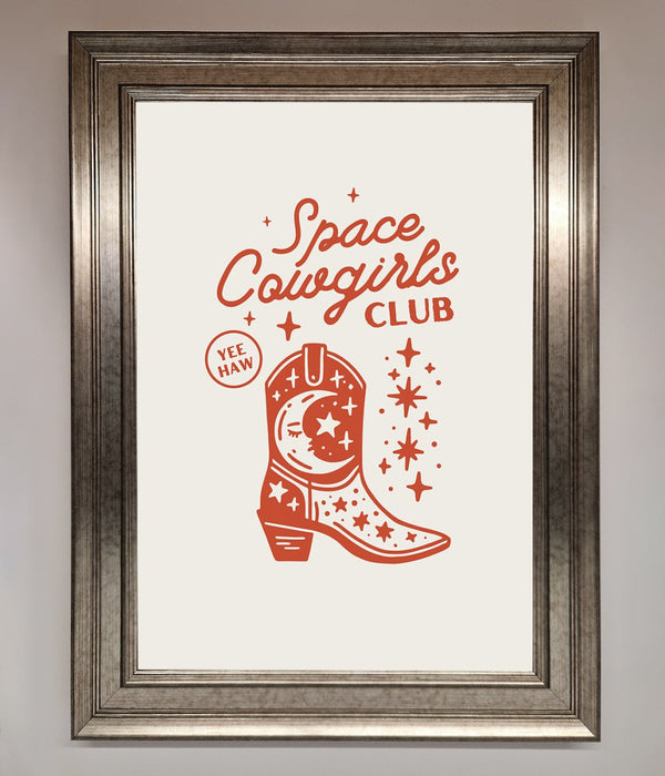 Space Cowgirls Club Framed Wall Art - Hi Society