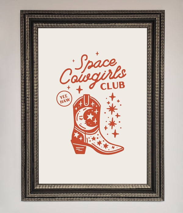 Space Cowgirls Club Framed Wall Art - Hi Society