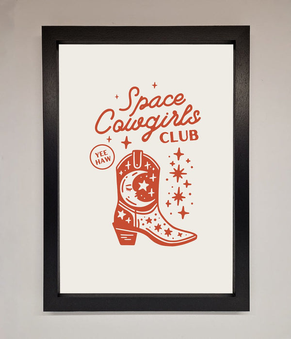 Space Cowgirls Club Framed Wall Art - Hi Society