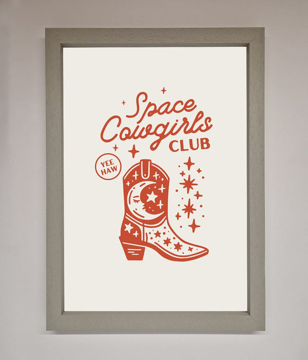 Space Cowgirls Club Framed Wall Art - Hi Society