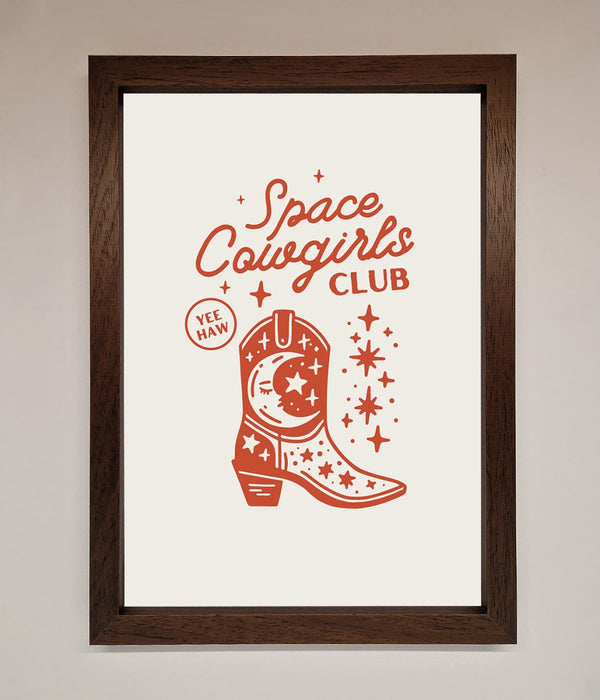 Space Cowgirls Club Framed Wall Art - Hi Society