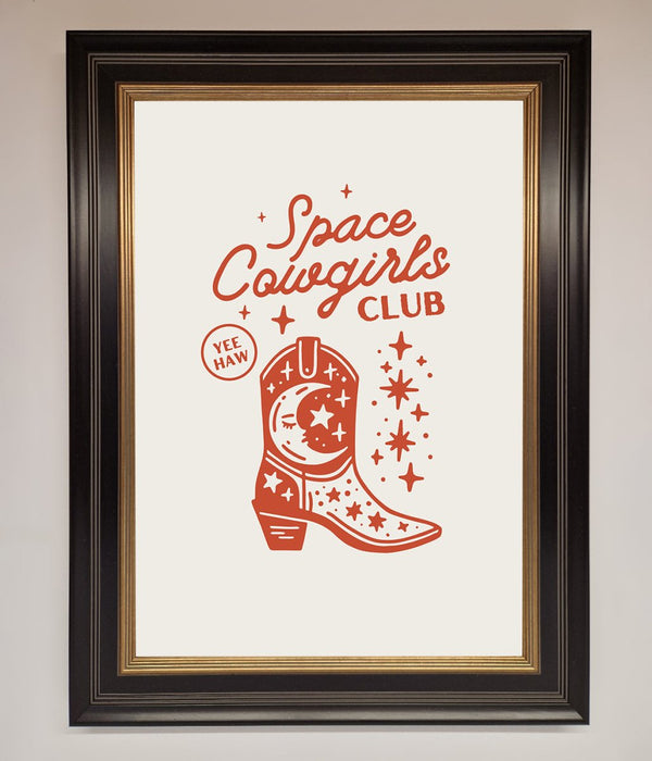 Space Cowgirls Club Framed Wall Art - Hi Society