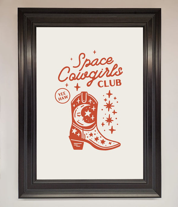 Space Cowgirls Club Framed Wall Art - Hi Society