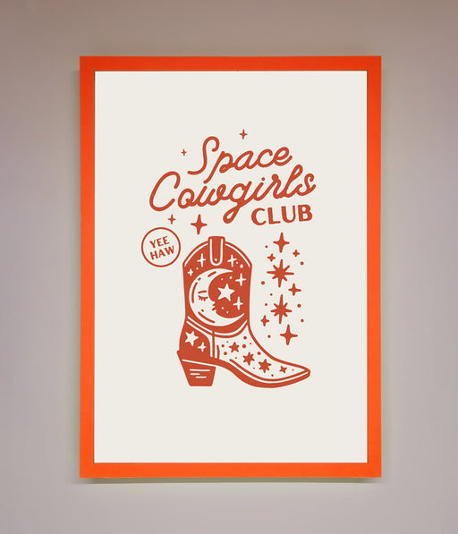 Space Cowgirls Club Framed Wall Art - Hi Society