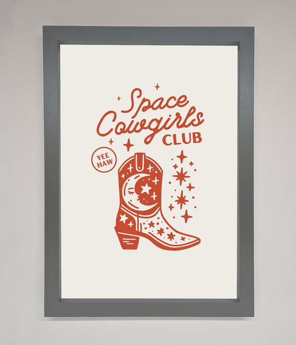 Space Cowgirls Club Framed Wall Art - Hi Society
