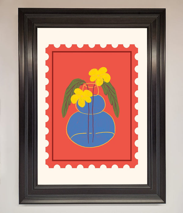 Stamp Plant Framed Wall Art - Hi Society