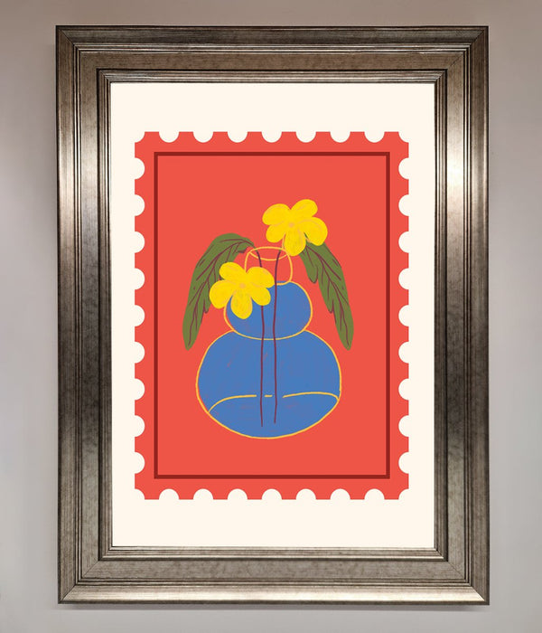Stamp Plant Framed Wall Art - Hi Society