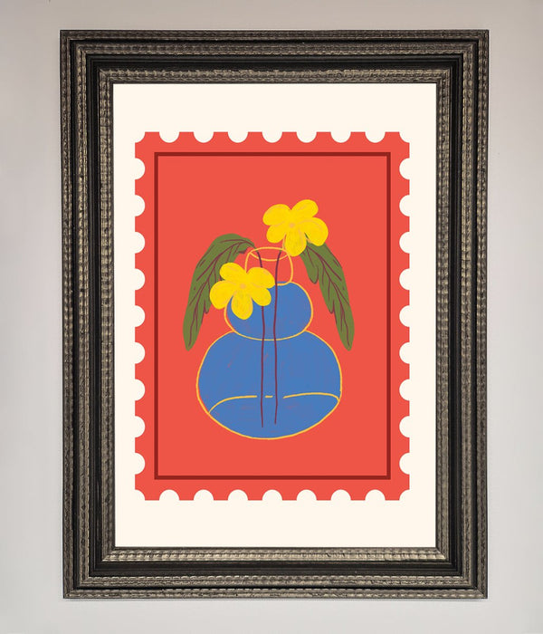Stamp Plant Framed Wall Art - Hi Society