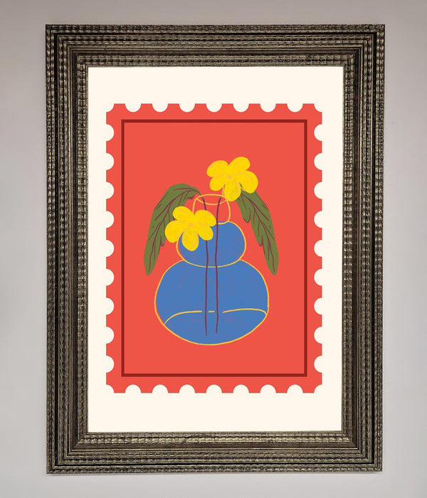 Stamp Plant Framed Wall Art - Hi Society