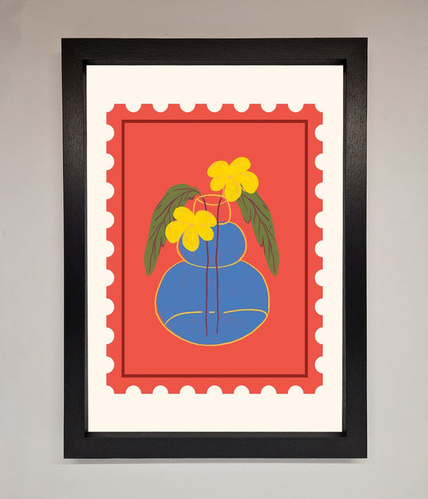 Stamp Plant Framed Wall Art - Hi Society