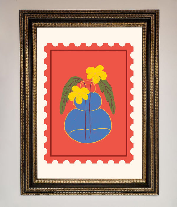Stamp Plant Framed Wall Art - Hi Society