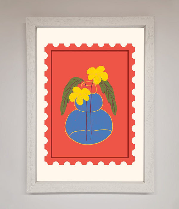 Stamp Plant Framed Wall Art - Hi Society