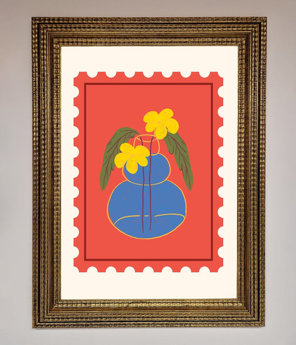 Stamp Plant Framed Wall Art - Hi Society