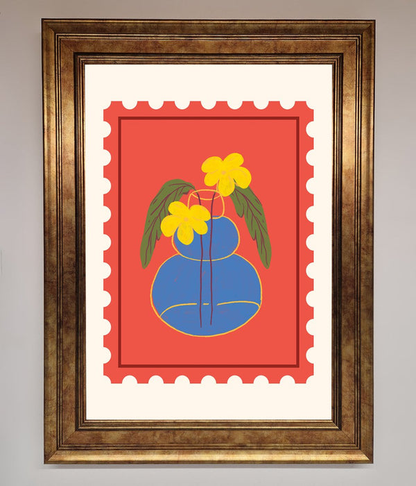 Stamp Plant Framed Wall Art - Hi Society