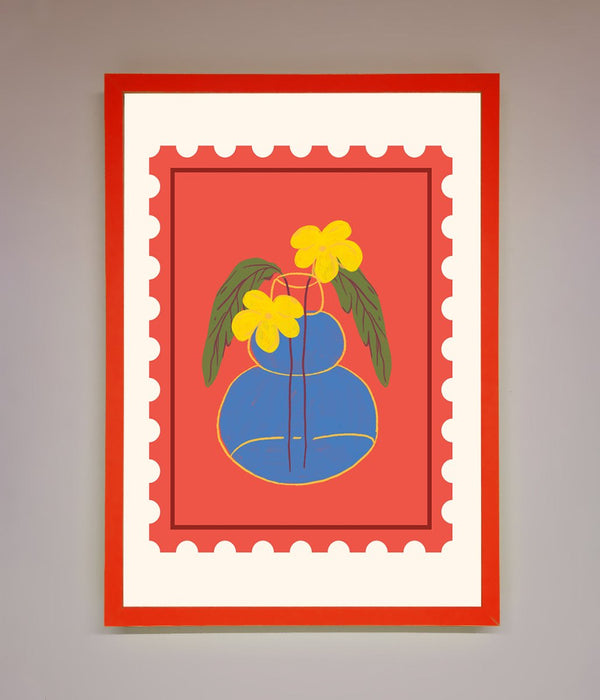 Stamp Plant Framed Wall Art - Hi Society
