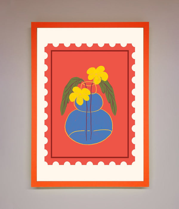 Stamp Plant Framed Wall Art - Hi Society