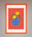 Stamp Plant Framed Wall Art - Hi Society