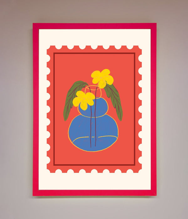 Stamp Plant Framed Wall Art - Hi Society