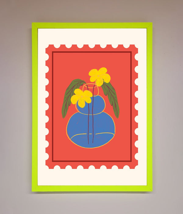 Stamp Plant Framed Wall Art - Hi Society