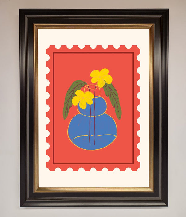 Stamp Plant Framed Wall Art - Hi Society