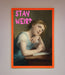 Stay Weird Framed Print - Hi Society