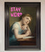 Stay Weird Framed Print - Hi Society