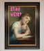 Stay Weird Framed Print - Hi Society