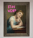Stay Weird Framed Print - Hi Society