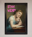 Stay Weird Framed Print - Hi Society