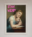 Stay Weird Framed Print - Hi Society