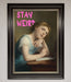 Stay Weird Framed Print - Hi Society
