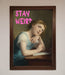 Stay Weird Framed Print - Hi Society