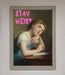 Stay Weird Framed Print - Hi Society