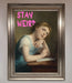 Stay Weird Framed Print - Hi Society