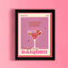 Strawberry Daiquiri Breeze Print - Art Prints
