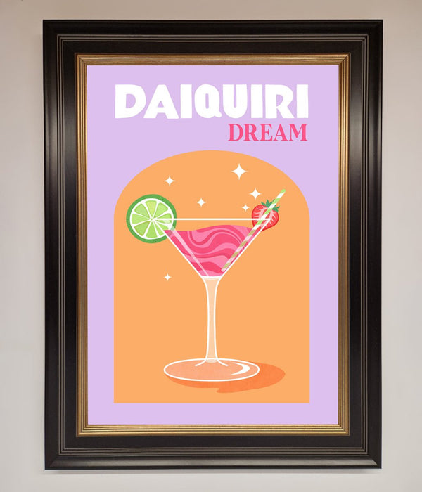 Strawberry Daiquiri Framed Print - Hi Society