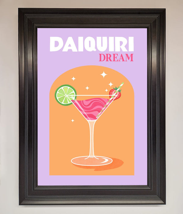 Strawberry Daiquiri Framed Print - Hi Society