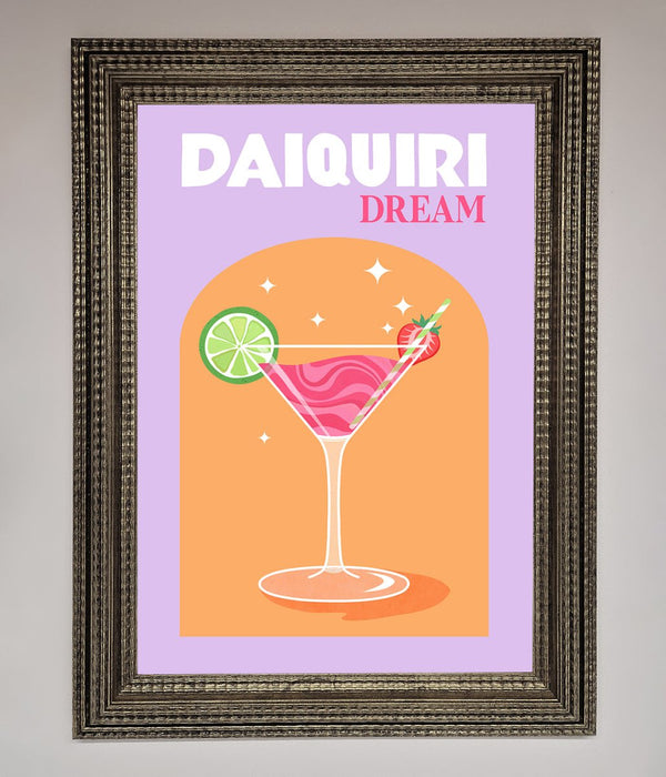 Strawberry Daiquiri Framed Print - Hi Society