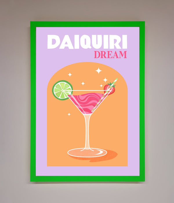 Strawberry Daiquiri Framed Print - Hi Society