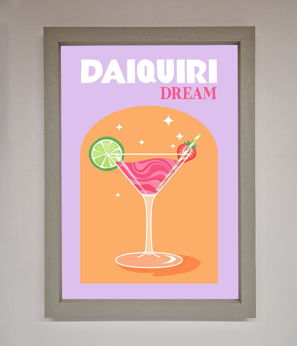 Strawberry Daiquiri Framed Print - Hi Society