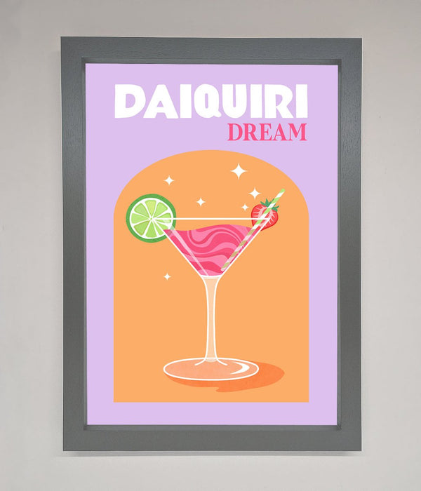 Strawberry Daiquiri Framed Print - Hi Society