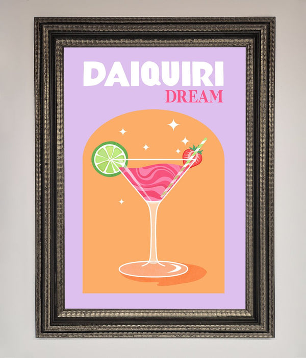 Strawberry Daiquiri Framed Print - Hi Society