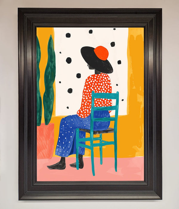 Take A Seat Framed Poster - Hi Society