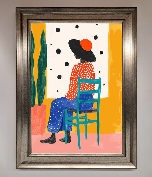 Take A Seat Framed Poster - Hi Society